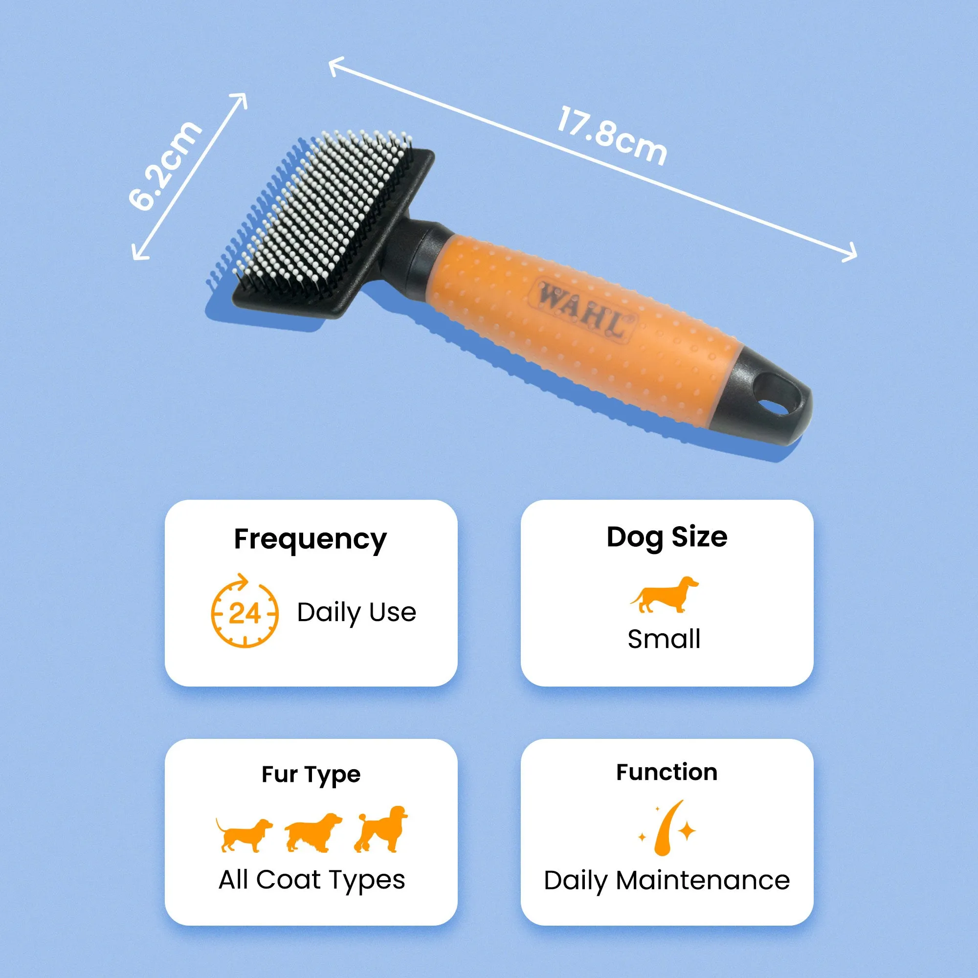 10% OFF: Wahl Nylon Slicker Brush For Dogs