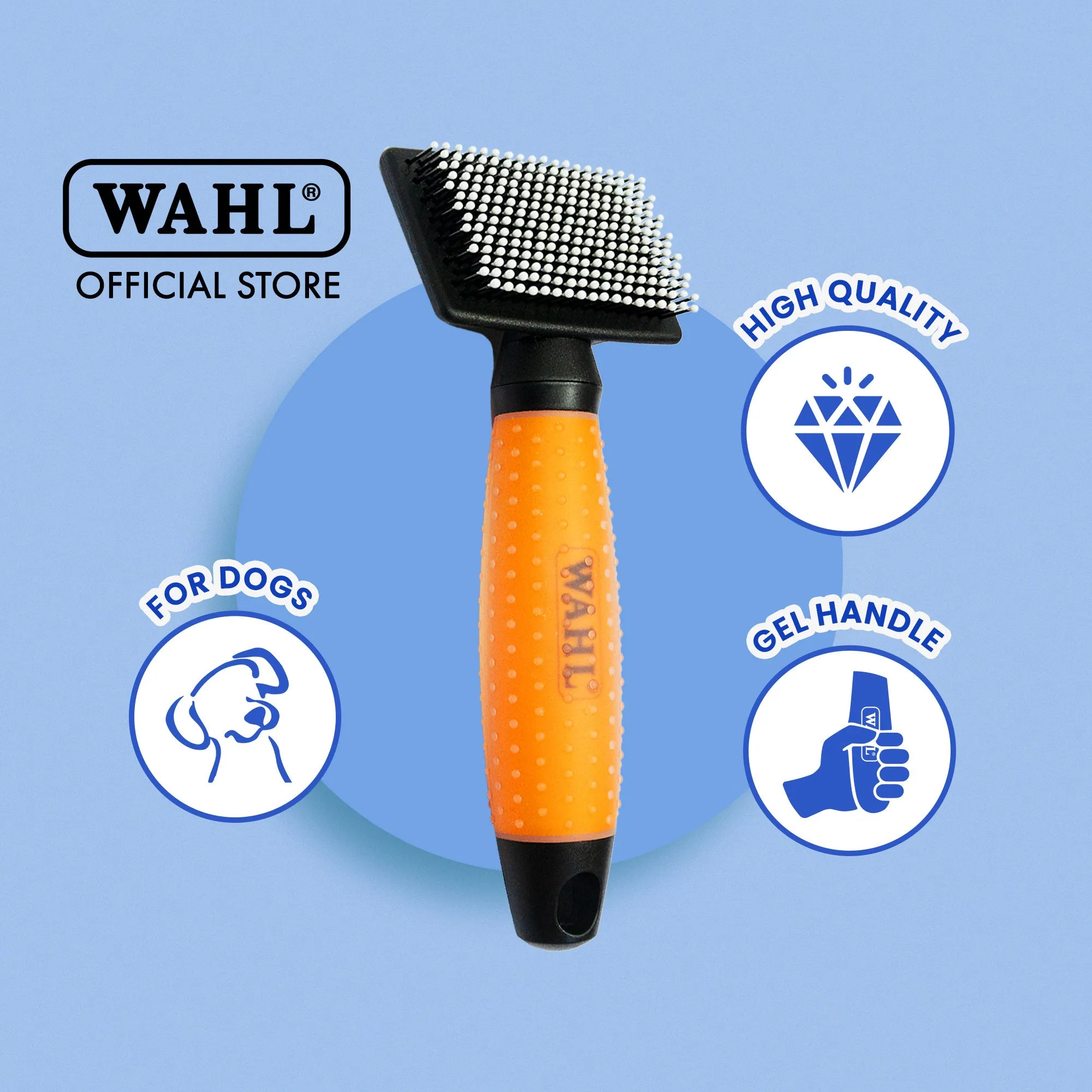 10% OFF: Wahl Nylon Slicker Brush For Dogs