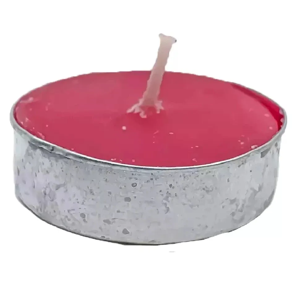 10 Pieces Strawberry Tealights Candles Highly Scented Bulk 2.5 Hours Burn Time
