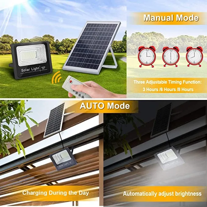 10W Automatic Night Working Solar Flood Lamp Jt-Bj10W
