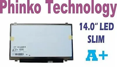 14.0" AU Optronics B140XTN02.5 B140XTN03.1 Laptop Screen LED BACKLIT HD 40PIN