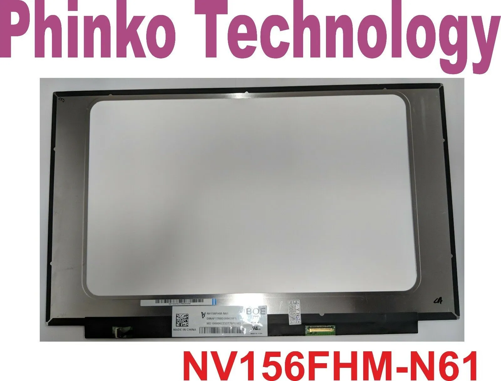 15.6 Slim IPS 1920x1080 30pins NV156FHM-N35 NV156FHM-N48 N156HGA-EA3 350mm
