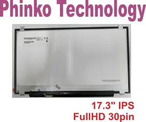 17.3" Slim Full HD 30pin LP173WF4 SPF1 SP F1 LTN173HL01 B173HAN01