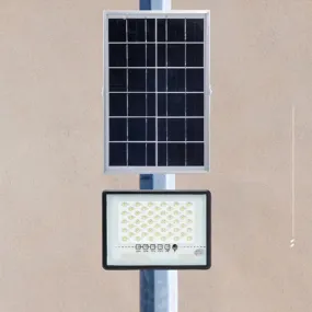 200W Pure White Lens Solar Flood Light