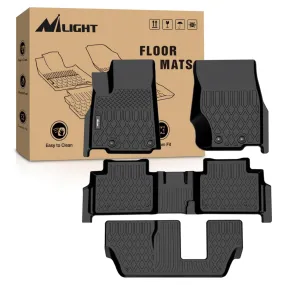 2021-2025 Jeep Grand Cherokee L 7 Passenger TPE Floor Mats