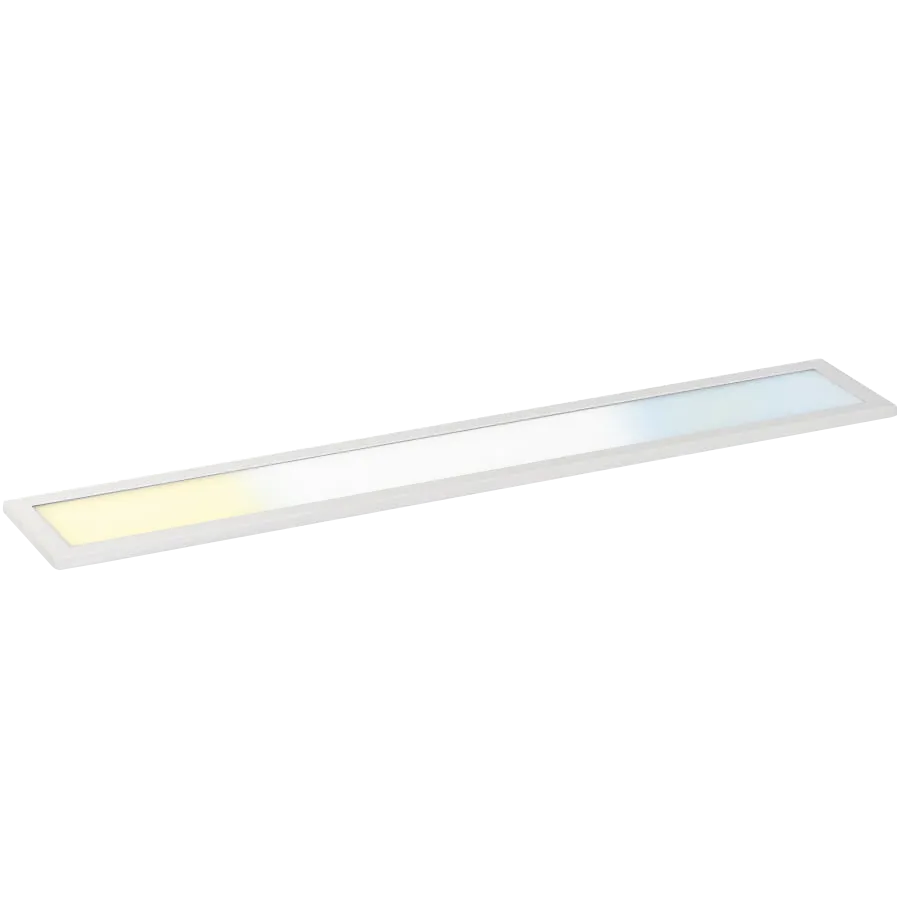 4FT LED Slim Linear Recessed Panel, 4600 Lumen Max, Wattage & CCT selectable, 120-277V