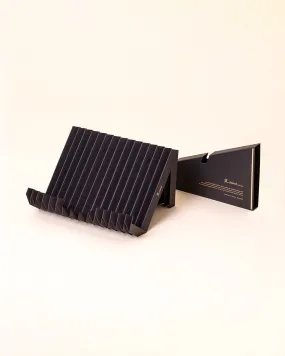60g Book Stand made from pH-neutral Recycled Paper"g.Stand" - Black