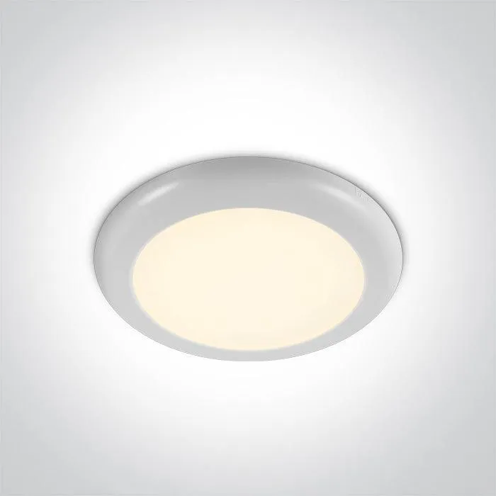 62116F/W LED 16W CW IP20 100-240V SURFACE/RECESSED
