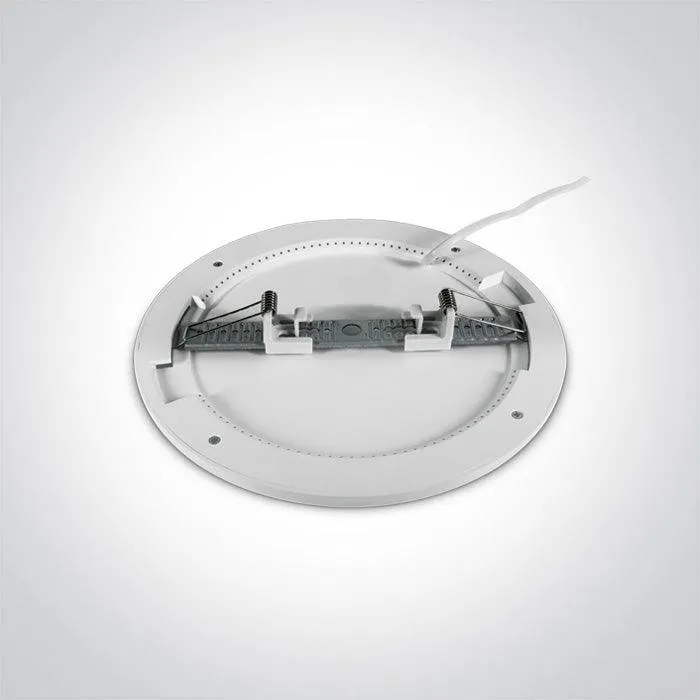 62116F/W LED 16W CW IP20 100-240V SURFACE/RECESSED