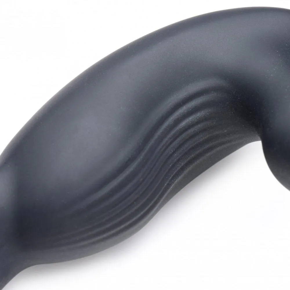7X P-Strap Milking and Vibrating Prostate Stimulator with Cock and Ball Harness