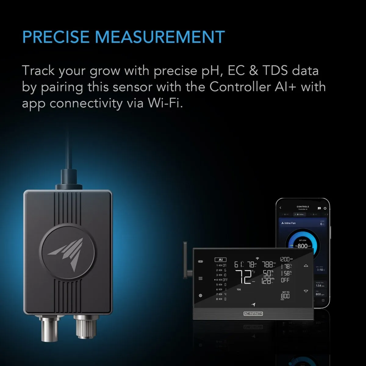 AC Infinity Hydro Sensor for Controller AI 