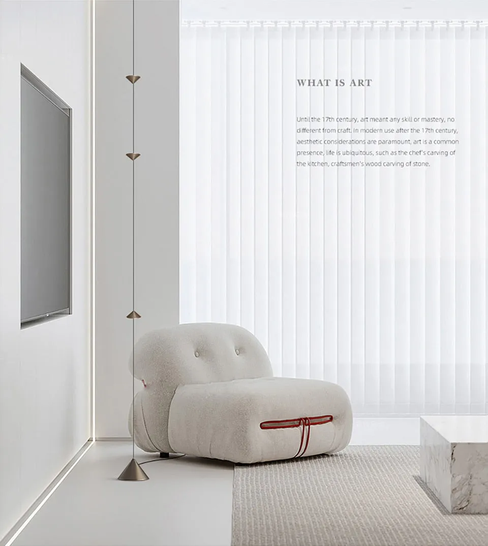 AiS Pyra - Led  Floor Lamp Long Strip Hourglass Shape Anti-glare