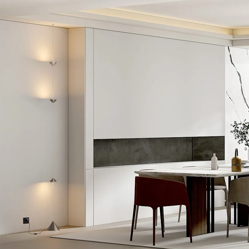 AiS Pyra - Led  Floor Lamp Long Strip Hourglass Shape Anti-glare