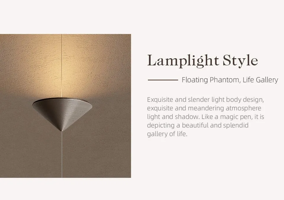 AiS Pyra - Led  Floor Lamp Long Strip Hourglass Shape Anti-glare