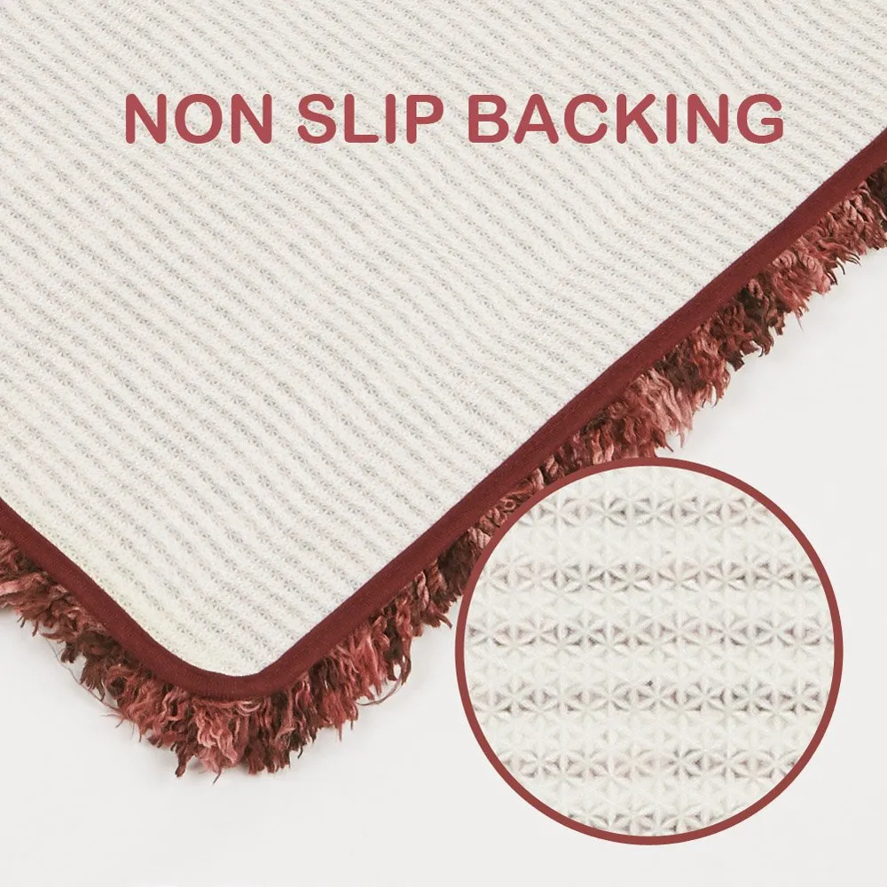 Amagabeli 2 Pack Bath Mats Non Slip Bathroom Doormat 34"X 20" Model Number BG383