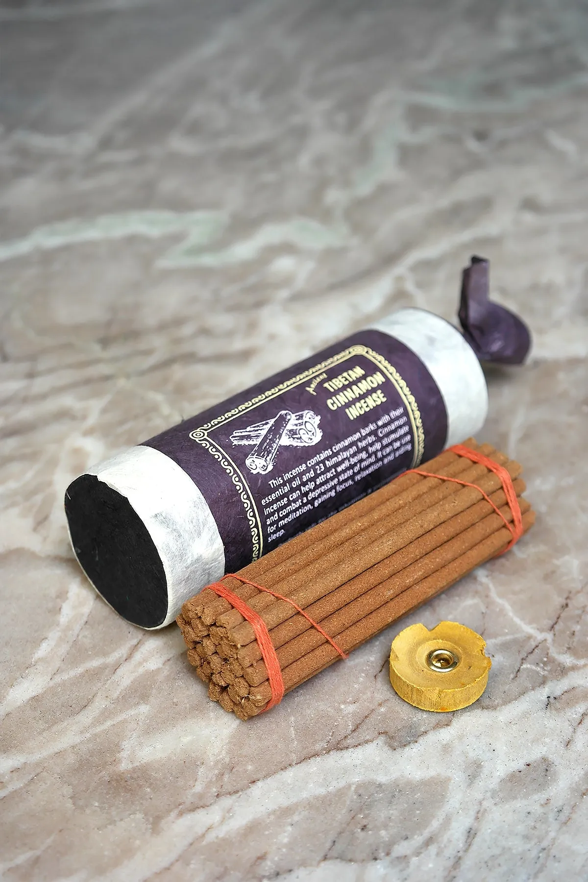 Ancient Tibetan Cinnamon Incense Sticks, Traditional handmade incense