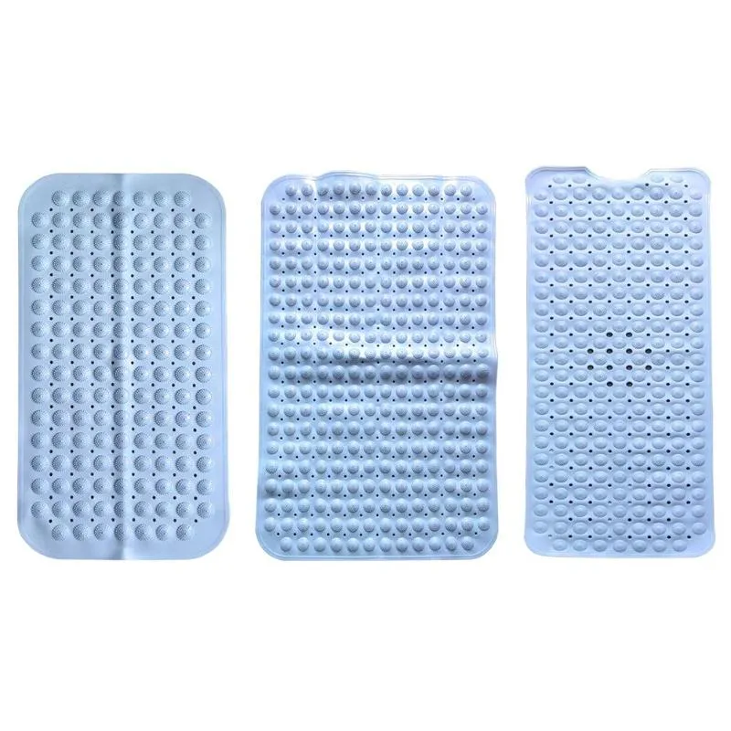 Anti-slip Shower Bath Mat TPR Massage Cushion Bathroom Home Hotel Gymnasium Bathroom Accessaries