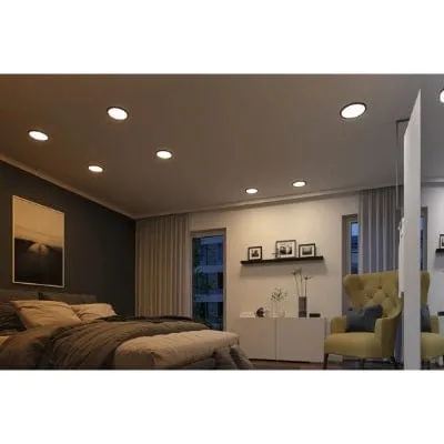Areo VariFit Round LED Recessed Panel 175mm 3 Step Dim To Warm - White