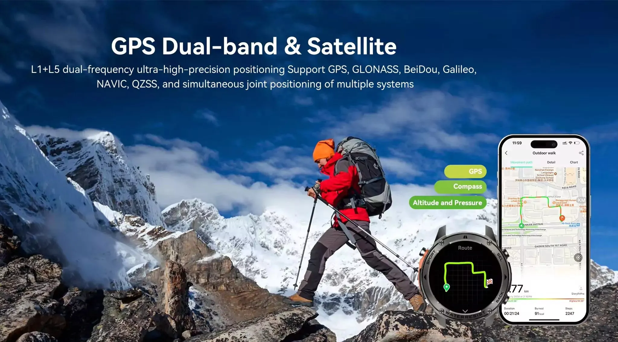 Atlas GPS Smart Watch