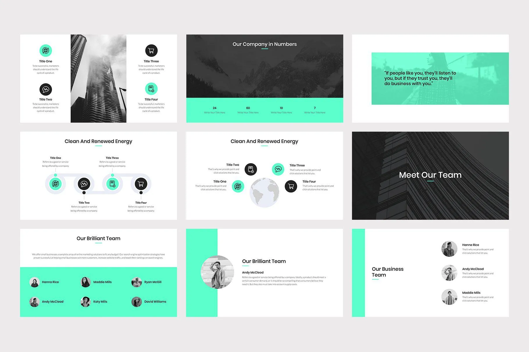 Atom Keynote Template