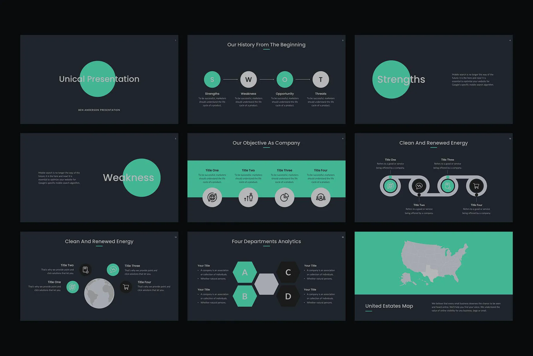 Atom Keynote Template