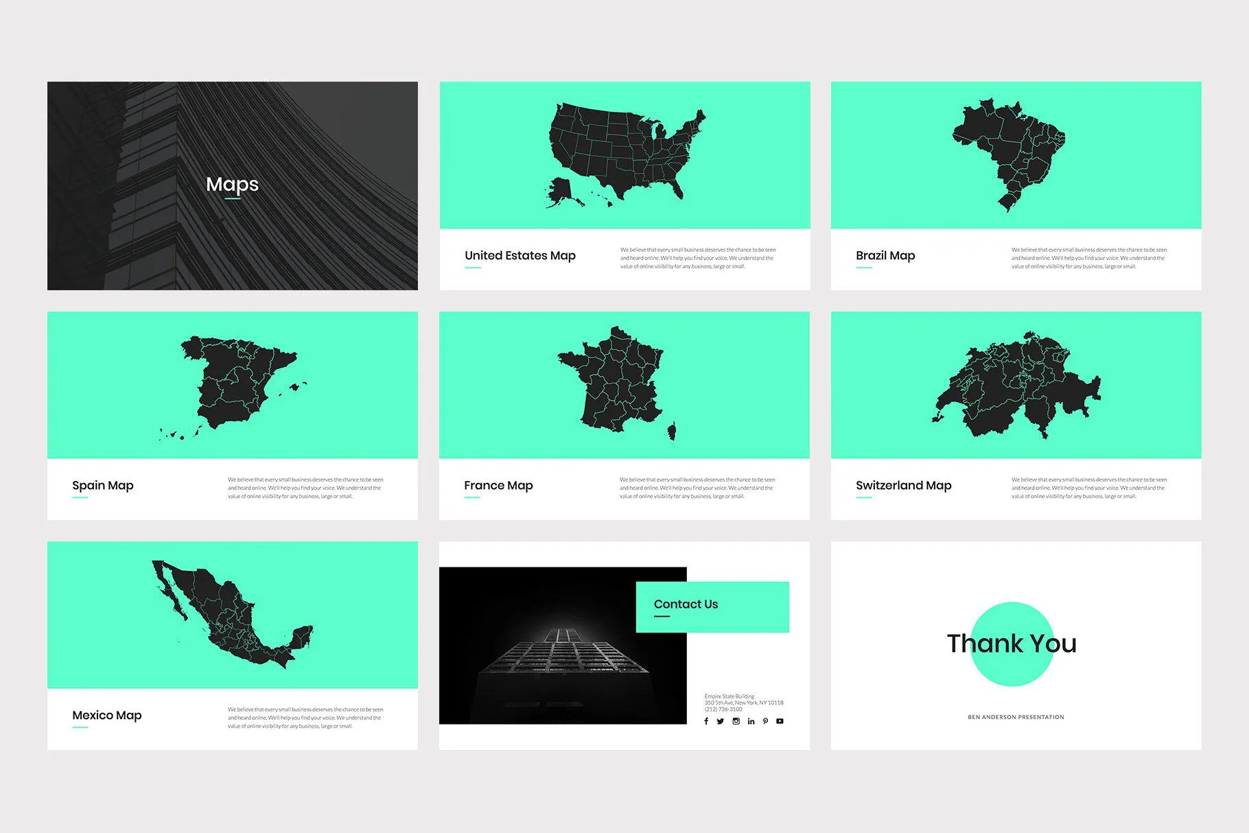 Atom Keynote Template