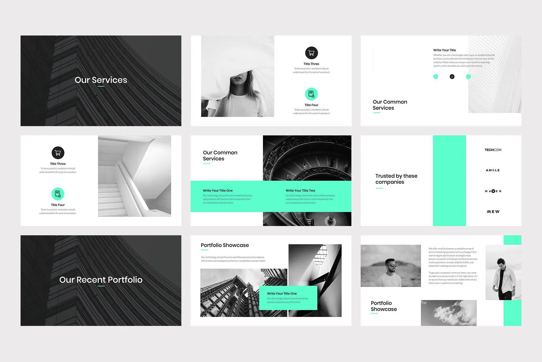 Atom Keynote Template