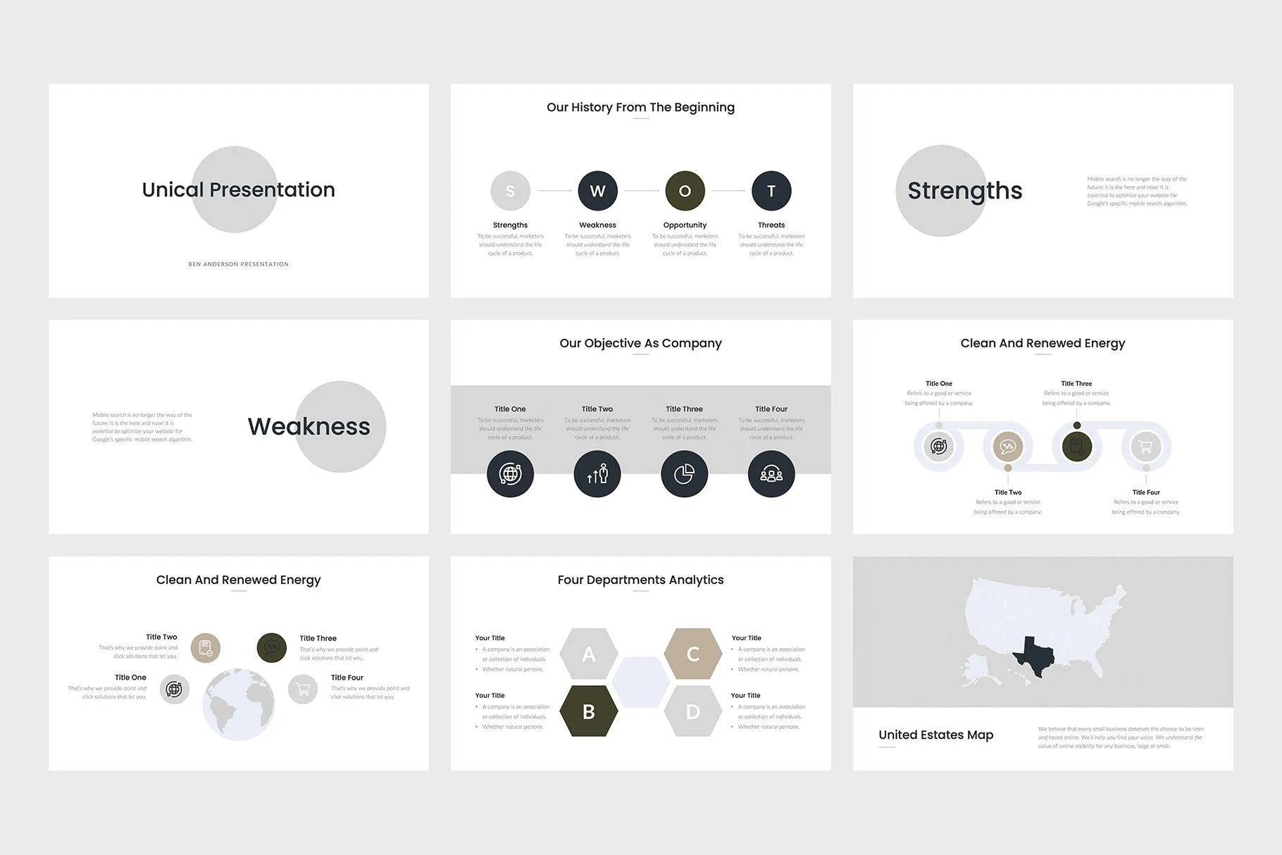 Atom Keynote Template