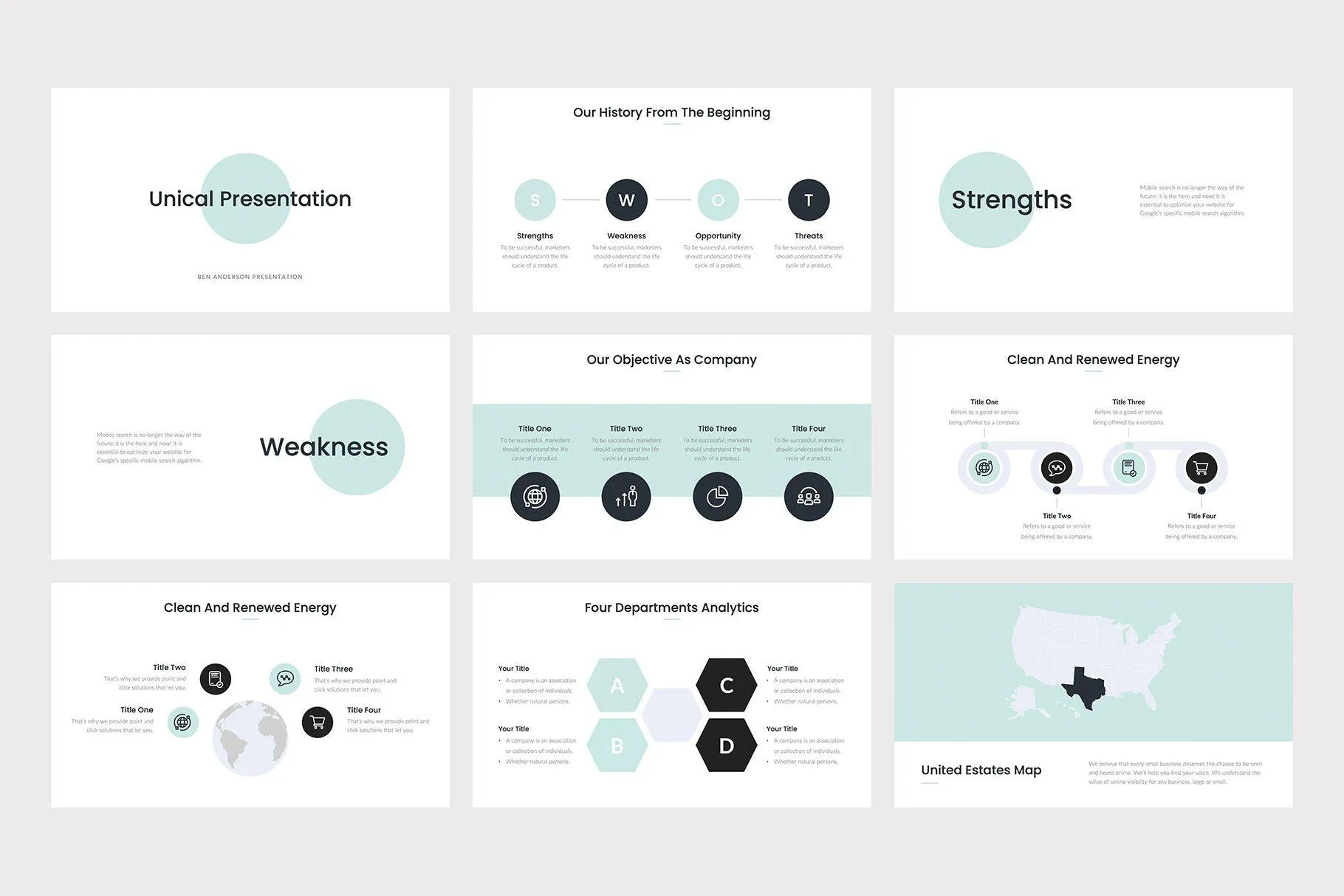 Atom Keynote Template