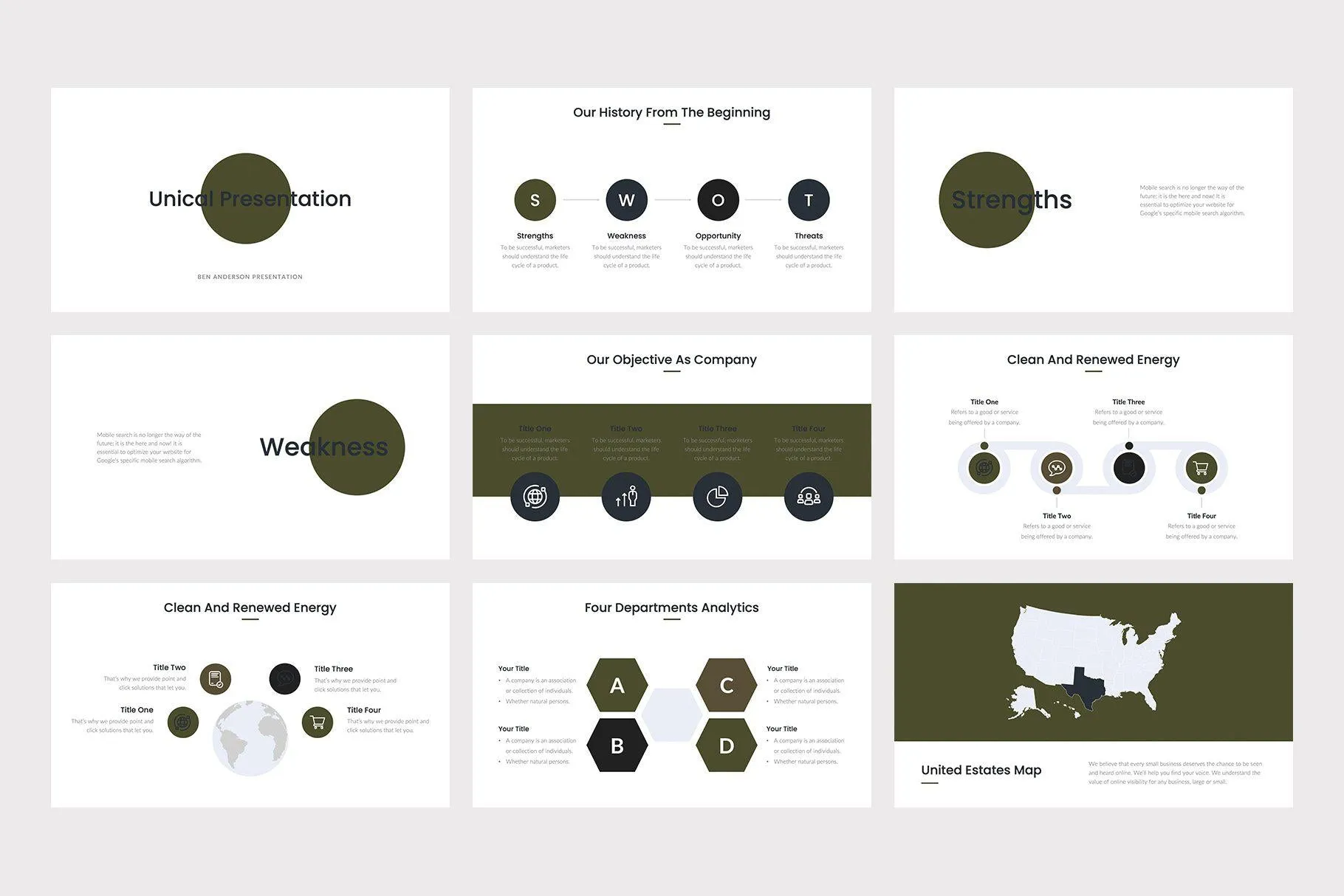 Atom PowerPoint Template