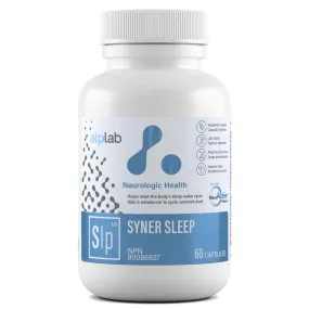 ATP Lab Syner Sleep, Natural Sleep Aid, 60 Vegetable Capsules