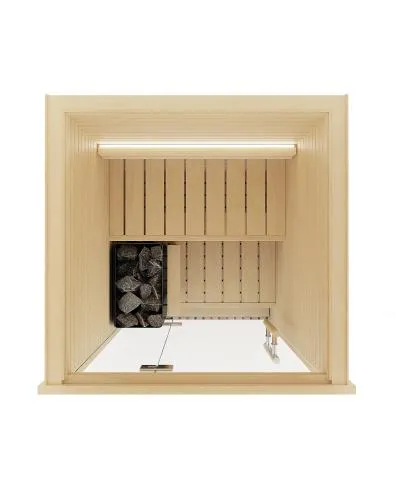 Auroom Cala Glass Mini Sauna (Aspen)