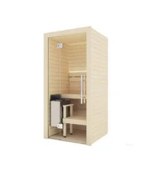 Auroom Cala Glass Mini Sauna (Aspen)
