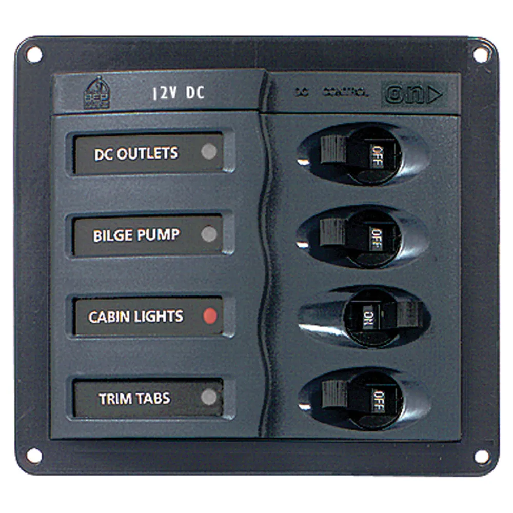 BEP 900-DC 4 Way DC Circuit Breaker Panel