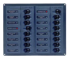 BEP 'CONTOUR' CIRCUIT BREAKER 16 CIRCUIT 239 x 200mm