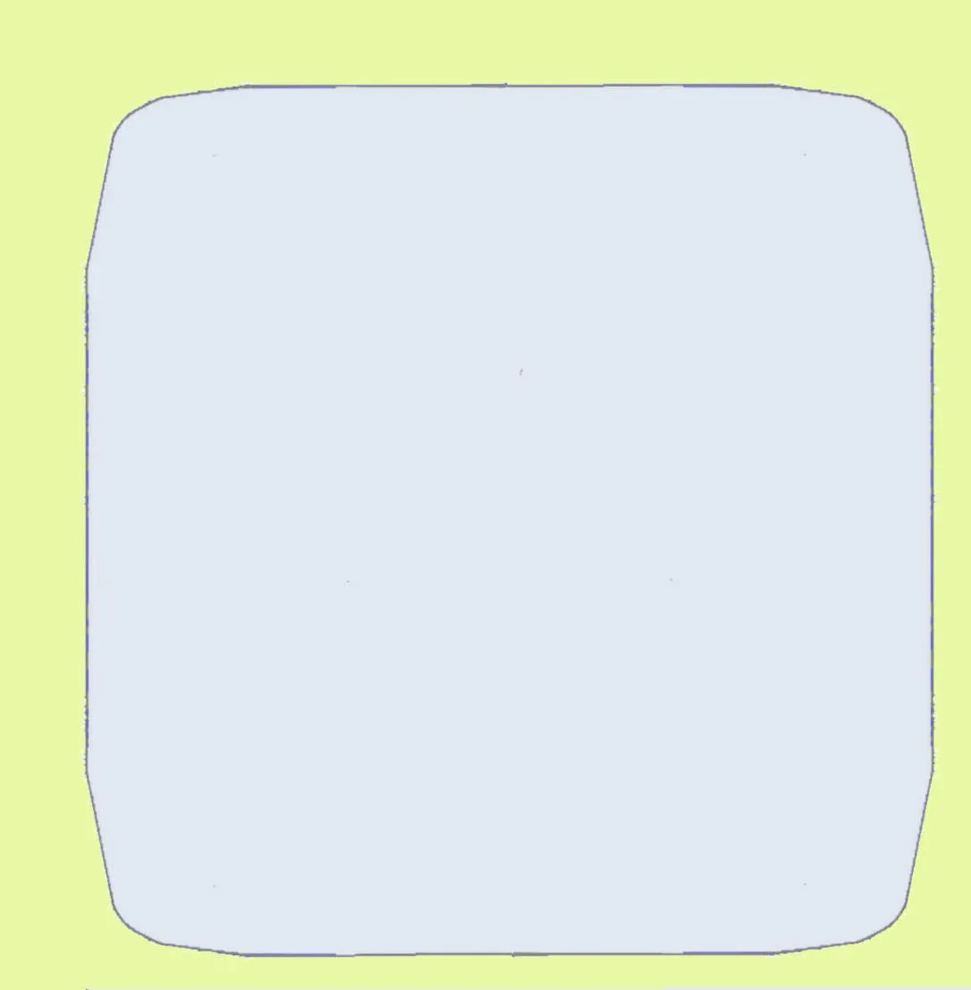 Blue Wren Cutting Mat Set of Six... 2.5" x 2.5" (2525)