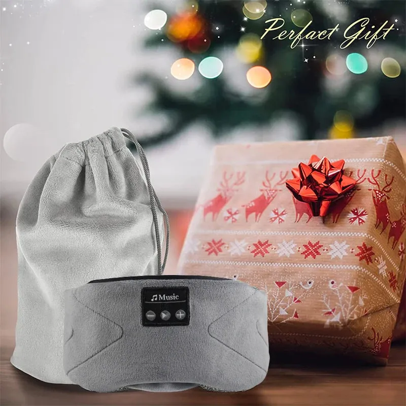 Bluetooth Sleep Mask with White Noise & Headphones