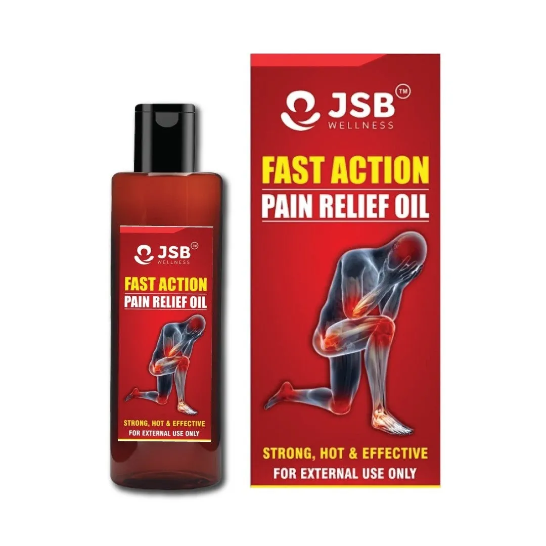Body Pain Relief Products Combo : Massage Gun with Joint Pain Relief Oil