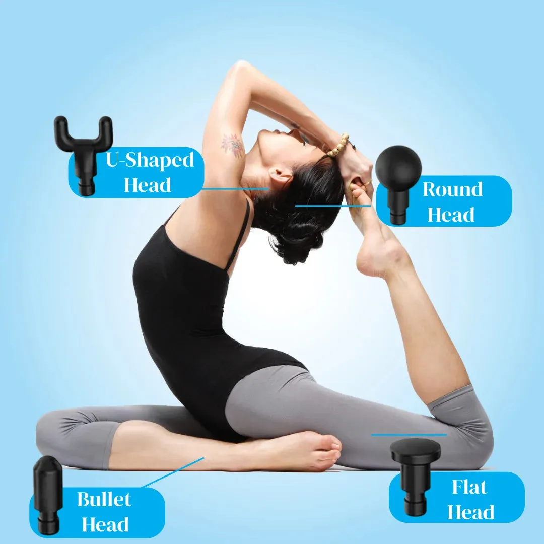 Body Pain Relief Products Combo : Massage Gun with Joint Pain Relief Oil