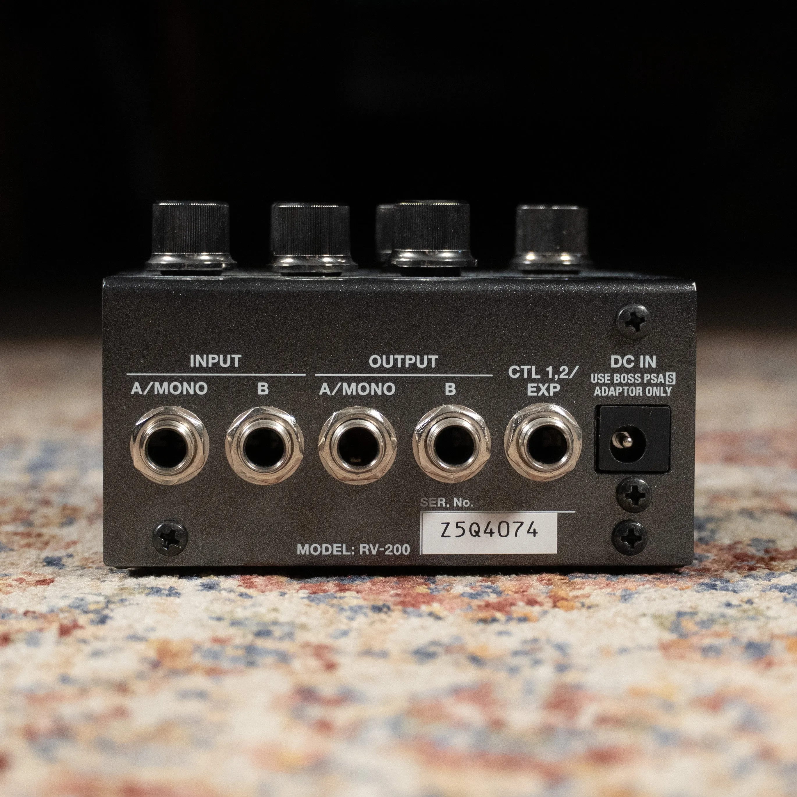Boss RV-200 Reverb Effect Pedal w/Box - Used