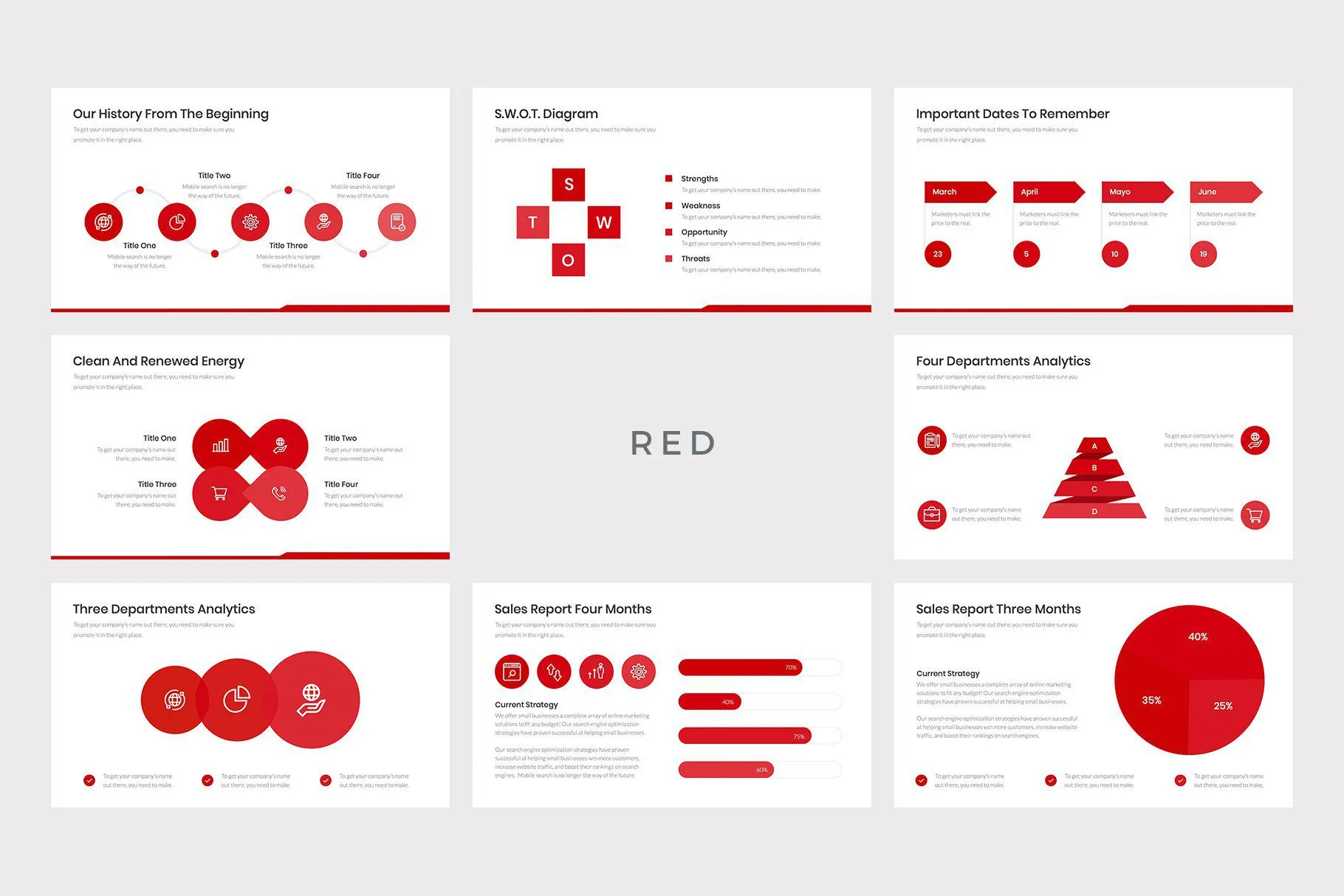 Bridgewater Business Google Slides