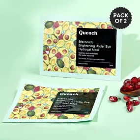 Brightening Under Eye Hydrogel Patch with Avocado Vitamins C & E (Pack of 2)