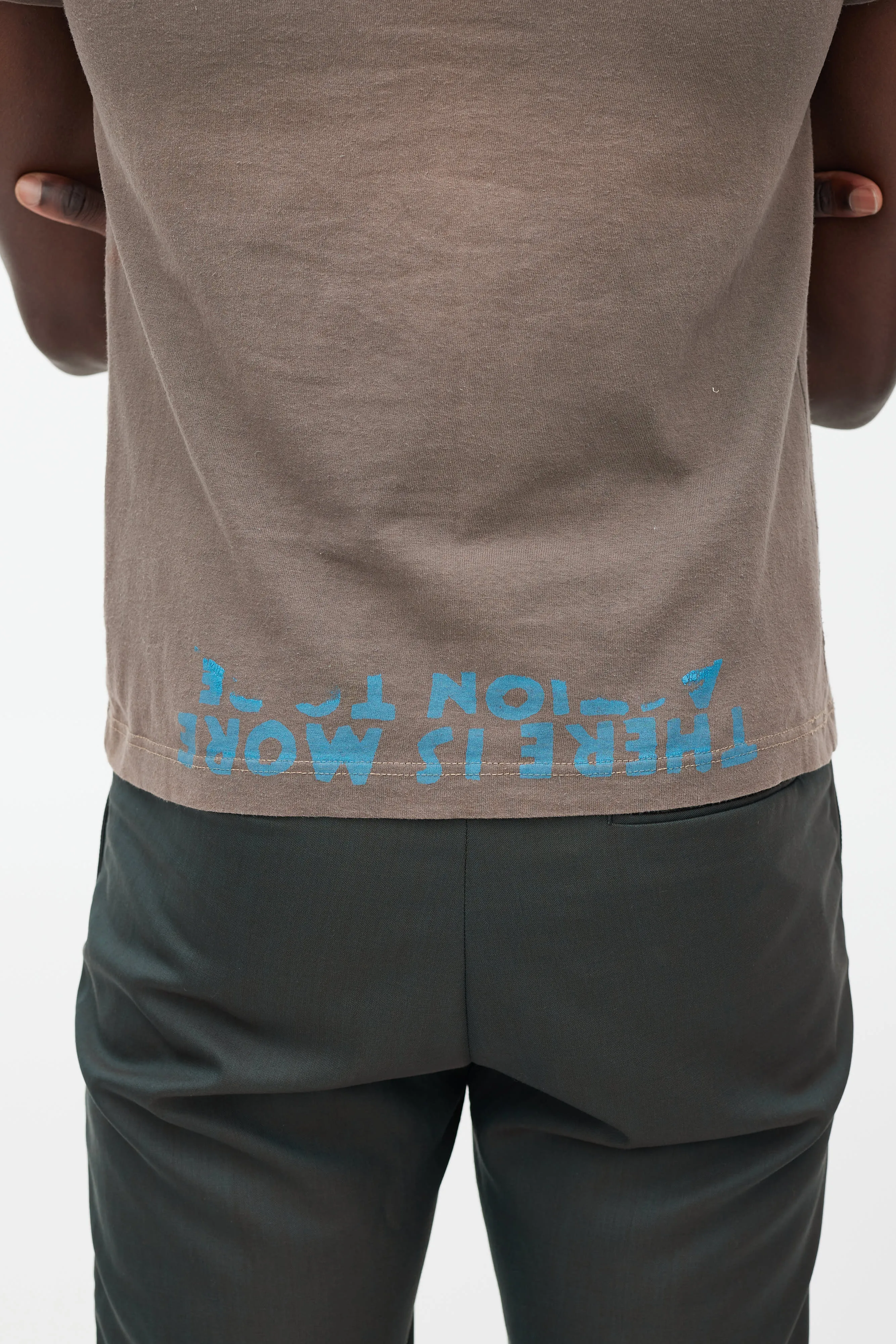 Brown & Blue AIDS Awareness T-Shirt