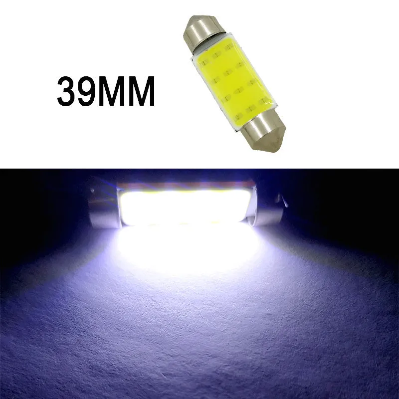 Car  Led  Reading  Light Double-pointed Cob Roof Light License