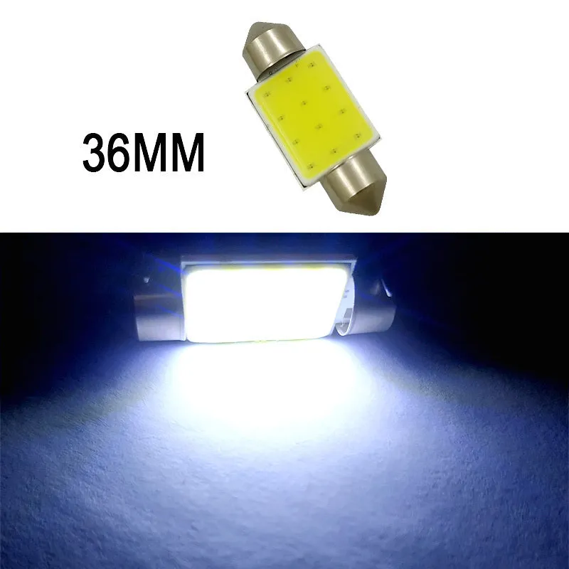 Car  Led  Reading  Light Double-pointed Cob Roof Light License