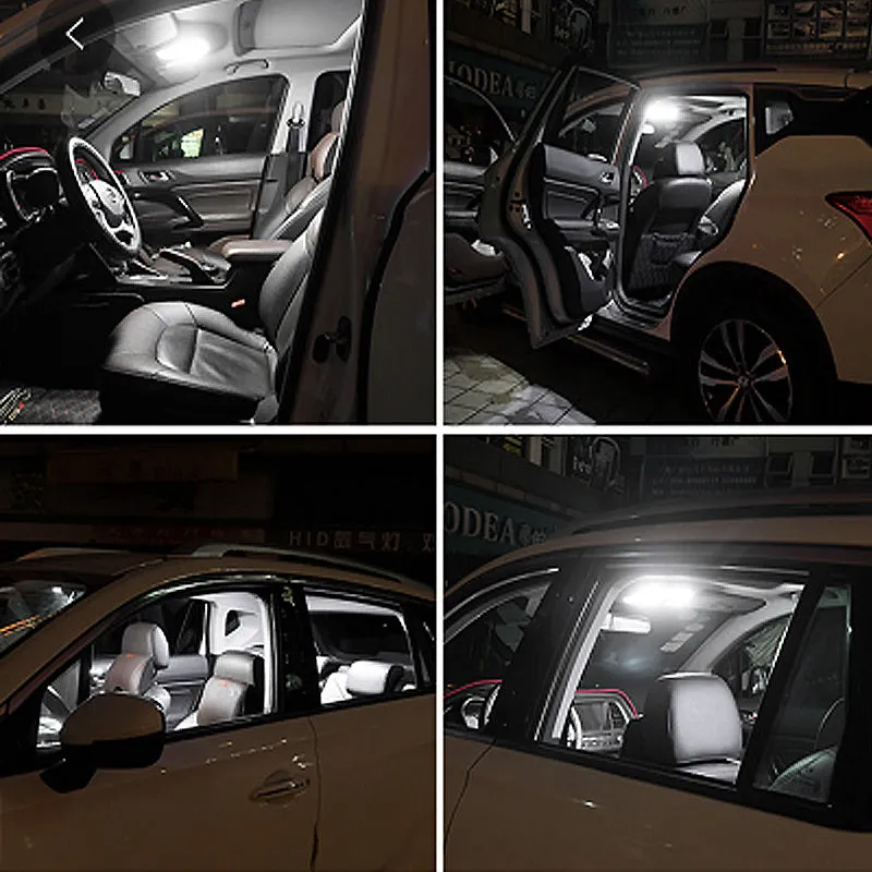 Car  Led  Reading  Light Double-pointed Cob Roof Light License
