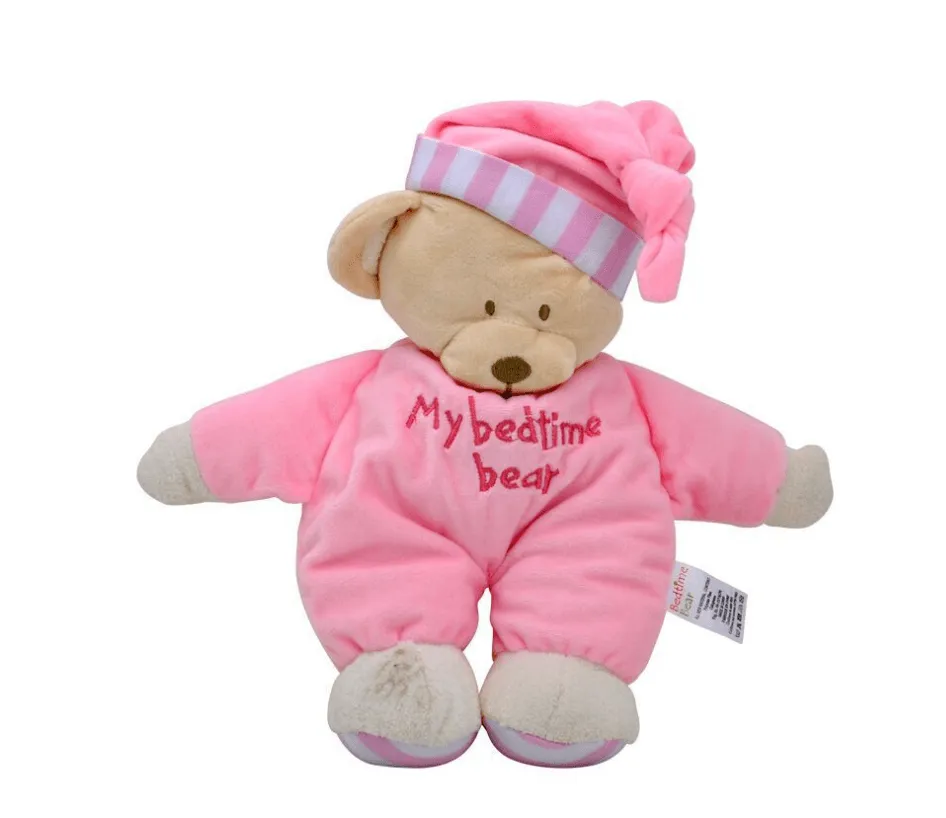 Children's plush dolls, infants, sleeping, soothing teddy bears, cartoon animal dolls