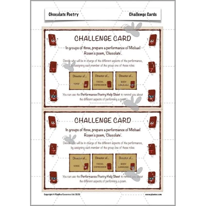 Chocolate Poetry