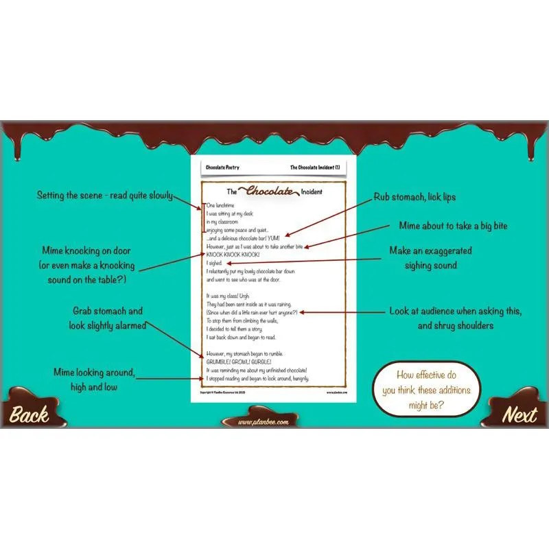 Chocolate Poetry