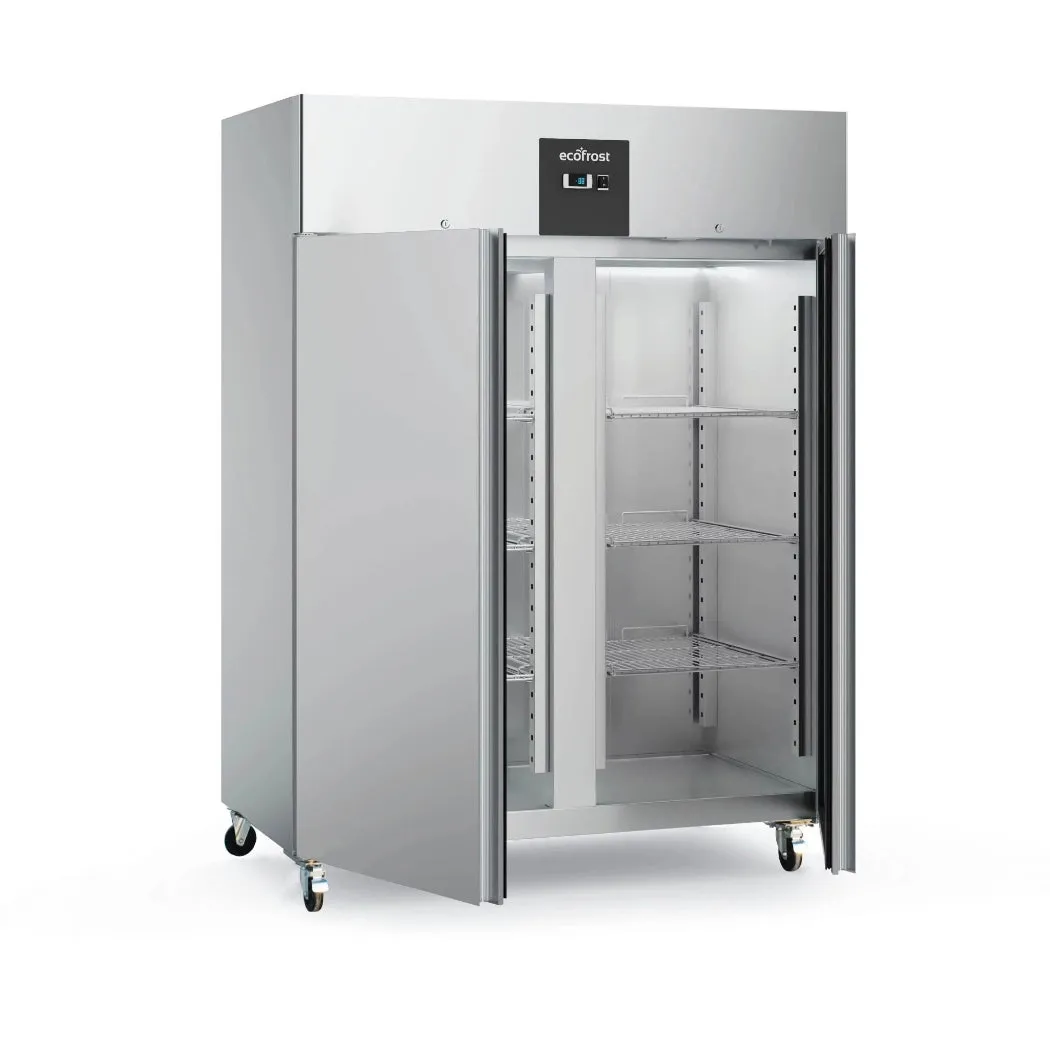Combisteel Ecofrost Upright Double Door Stainless Steel Freezer 1300 Litre - 7950.5020